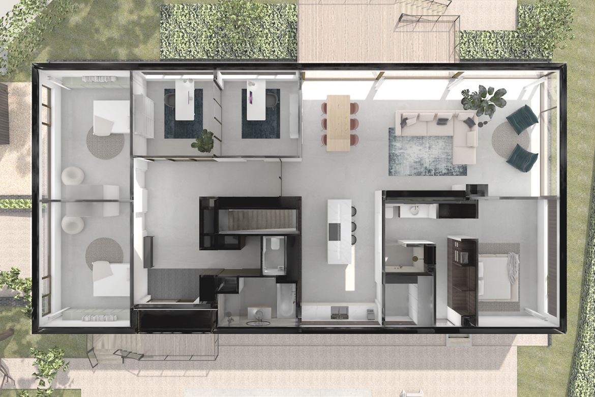 FOAM architecten BNA | Metamorfose jaren '70 villa